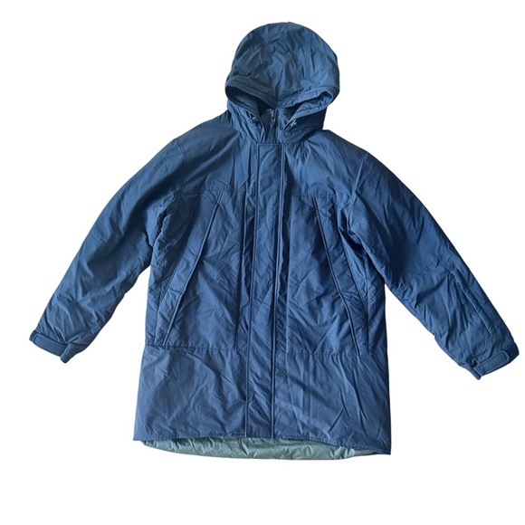 J. Crew Wallace & Barnes Lofty Nylon Parka PrimaLoft Size Large Black Coat - Picture 2 of 12